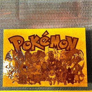 Custom made Pokémon card holder box